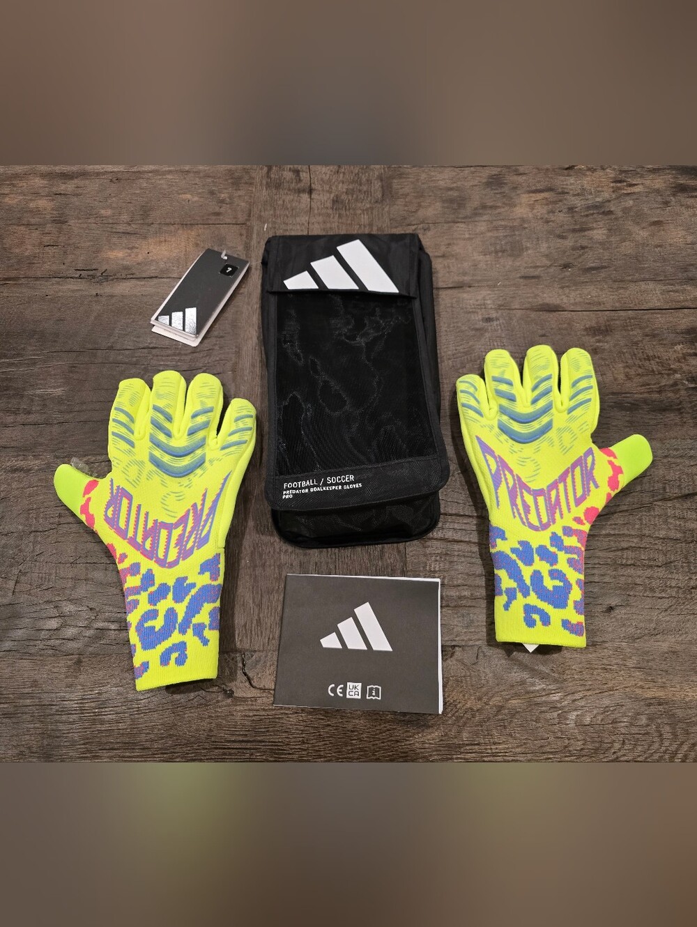 ADIDAS PREDATOR GL PRO SOCCER GOALIE GLOVES